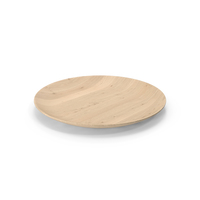 Small Wood Restaurant Plate PNG & PSD Images