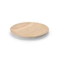 Medium Wood Restaurant Plate PNG & PSD Images