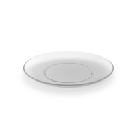 Medium Glass Restaurant Plate PNG & PSD Images