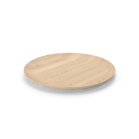 Large Wood Restaurant Plate PNG & PSD Images