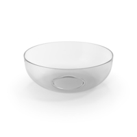 Glass Large Soup Bowl PNG & PSD Images