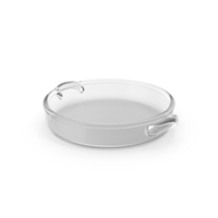 Glass Circle Baking Dish PNG & PSD Images