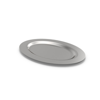 Aluminium Oval Soup Plate PNG & PSD Images