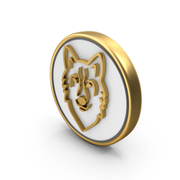 Animal Wolf Coin PNG & PSD Images