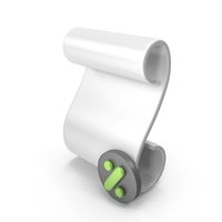 Percentage Document Icon PNG & PSD Images