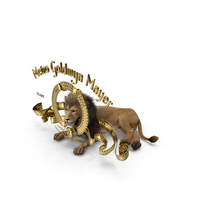 Metro Goldwyn Mayer and Lion Fur PNG & PSD Images