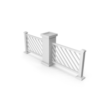 Stylized Fence Gray PNG & PSD Images