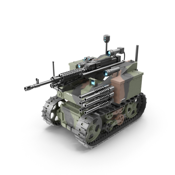 Military Tracked Robot Camo PNG & PSD Images