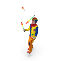 Clown Juggling Henrys Grip Clubs PNG & PSD Images