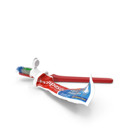 Used Brush With Toothpaste PNG & PSD Images