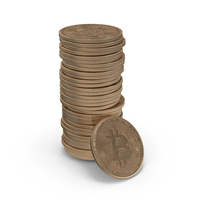 Bitcoin Stack PNG & PSD Images