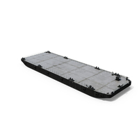 Industrial Flat Deck Barge PNG & PSD Images