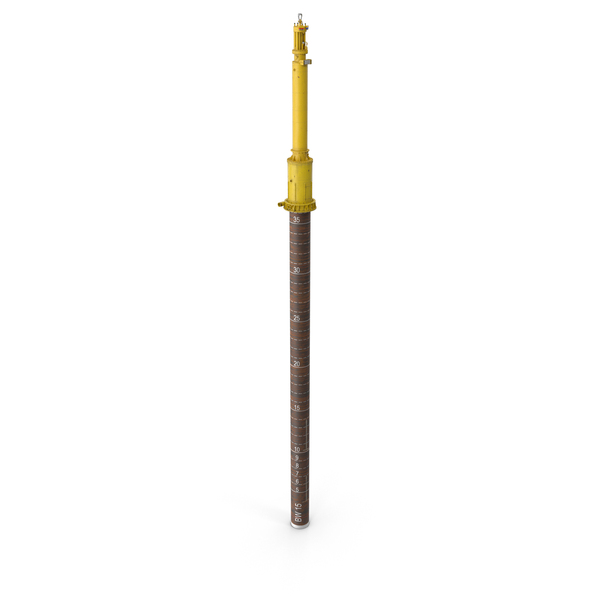 Marine Hydraulic Pile Hammer Old PNG & PSD Images