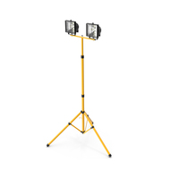 Portable Construction Light IEK IO-500P With Tripod PNG & PSD Images