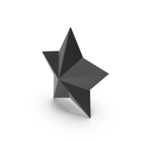 Thick Black Star PNG & PSD Images
