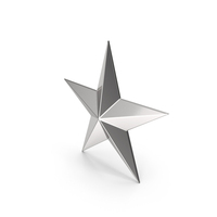 Silver Star PNG & PSD Images