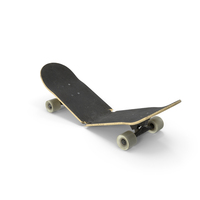 Skateboard Broken In Two PNG & PSD Images