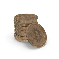 Bitcoin Stack PNG & PSD Images