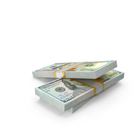 100 US Dollar Money Notes Lots Three PNG & PSD Images