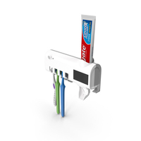UV Toothbrush Sterilizer With Brushes PNG & PSD Images