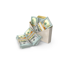 Envelop With 100 US Dollar Money Notes Currency Lots PNG & PSD Images