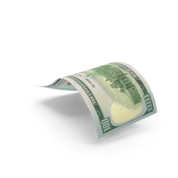 Falling 100 US Dollar Money Notes Currency Bill PNG & PSD Images