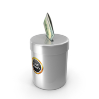Save 100 US Dollar Money Notes Box PNG & PSD Images