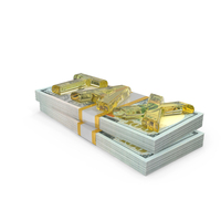 Tax 100 US Dollar Money Notes Pay Save Gold Coins PNG & PSD Images