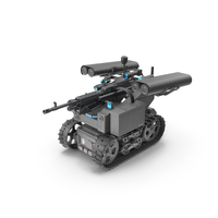 Military Tracked Robot PNG & PSD Images