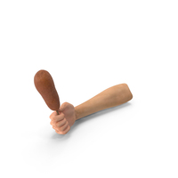 Mustard Corn Dog In Hand PNG & PSD Images