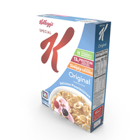 Original Cereal Box Kelloggs PNG & PSD Images