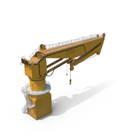 Offshore Pedestal Crane PNG & PSD Images