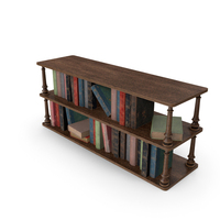Shelf With Books PNG & PSD Images