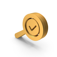 Magnify Correct Accept Tick Stack PNG & PSD Images