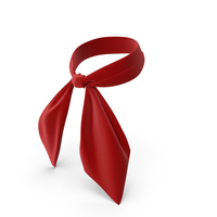 Neck Scarf Red PNG & PSD Images