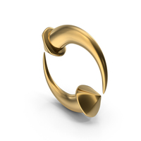 Gold Recycle Symbol PNG & PSD Images