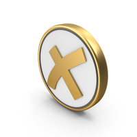 Wrong Cross Coin PNG & PSD Images