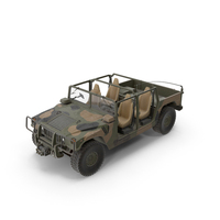 Hummer H1 HMMWV Without Roof And Doors PNG & PSD Images