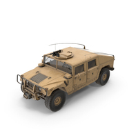 Hummer H1 HMMWV Desert PNG & PSD Images