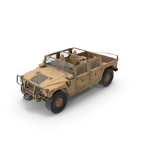Hummer H1 HMMWV Desert Without Roof PNG & PSD Images