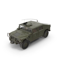 Hummer H1 HMMWV Green PNG & PSD Images