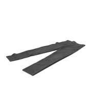 Classic Denim Black Jeans PNG & PSD Images