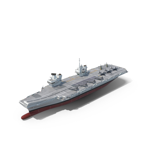 HMS Prince Of Wales With Military Equipment PNG & PSD Images