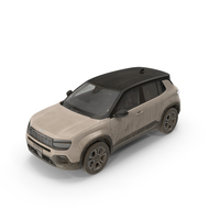 Jeep Avenger Beige Dirty PNG & PSD Images