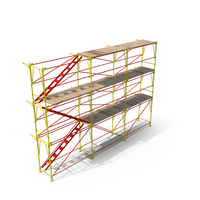 Construction Scaffolding Structure PNG & PSD Images