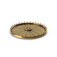 Gold Wheel Of Fortune PNG & PSD Images