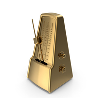 Gold Metronome PNG & PSD Images