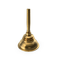 Gold Toilet Pump PNG & PSD Images