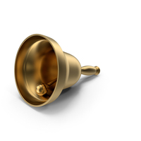 Gold School Bell PNG & PSD Images