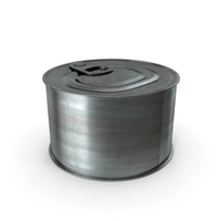 Food Tin Can With Pull Tab PNG & PSD Images